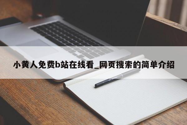 小黄人免费b站在线看_网页搜索的简单介绍